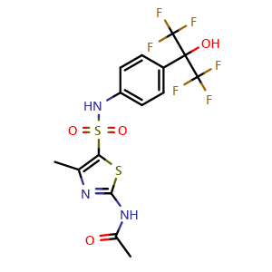 Chemical structure of SR1001 , CAS 1335106-03-0, AChemBlock Y232571