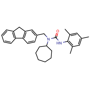 Chemical structure of YM-750 , CAS 138046-43-2, AChemBlock Y232579