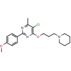 Chemical structure of Sigma-1 receptor antagonist 2 , CAS 1639220-15-7, AChemBlock Y232595