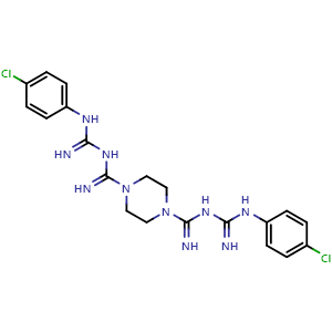 Chemical structure of Picloxydine , CAS 5636-92-0, AChemBlock Y232608
