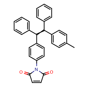 Chemical structure of TPE-MI , CAS 1245606-71-6, AChemBlock Y232646