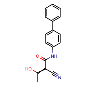 Chemical structure of hDHODH-IN-1 , CAS 1173715-42-8, AChemBlock Y232654