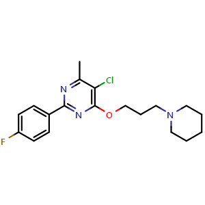 Chemical structure of Sigma-1 receptor antagonist 3 , CAS 1639220-17-9, AChemBlock Y232657