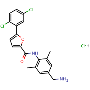 Chemical structure of CYM 50358hydrochloride , CAS 1781750-72-8, AChemBlock Y232668