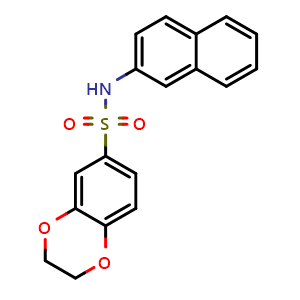 Chemical structure of WAY-620521 , CAS 315693-33-5, AChemBlock Y232670