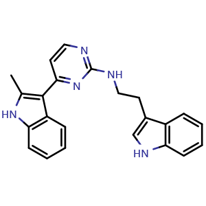 Chemical structure of PKR-IN-C51 , CAS 1314594-23-4, AChemBlock Y232685