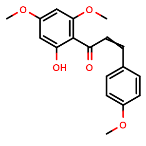 Chemical structure of FlavokawainA , CAS 3420-72-2, AChemBlock Y232699