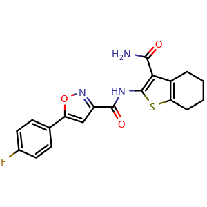Chemical structure of WAY-328158 , CAS 688050-42-2, AChemBlock Y232725