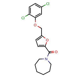 Chemical structure of WAY-325387 , CAS 445254-59-1, AChemBlock Y232762