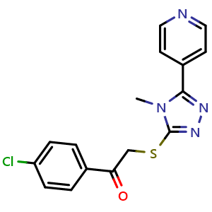 Chemical structure of WAY-604440 , CAS 501113-03-7, AChemBlock Y232763
