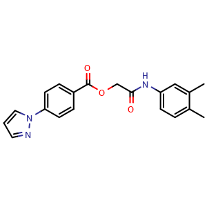 Chemical structure of WAY-329606 , CAS 956964-02-6, AChemBlock Y232764