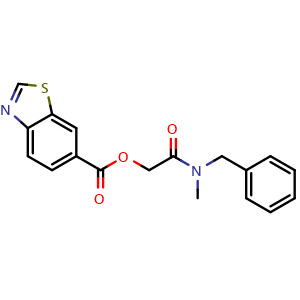 Chemical structure of WAY-326075 , CAS 869709-61-5, AChemBlock Y232768