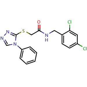 Chemical structure of WAY-326104 , CAS 869714-38-5, AChemBlock Y232772