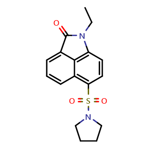 Chemical structure of WAY-383515 , CAS 304685-40-3, AChemBlock Y232780