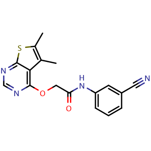 Chemical structure of WAY-348144 , CAS 764694-25-9, AChemBlock Y232795