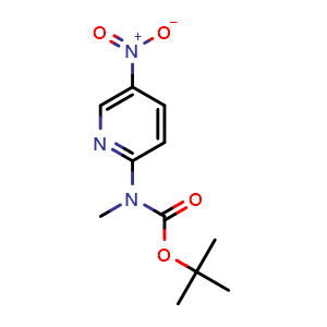 tert-Butyl methyl(5-nitropyridin-2-yl)carbamate