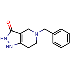 5-Benzyl-1,2,4,5,6,7-hexahydro-3H-pyrazolo[4,3-c]pyridin-3-one