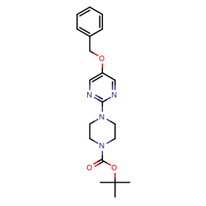 tert-Butyl 4-(5-(benzyloxy)pyrimidin-2-yl)piperazine-1-carboxylate
