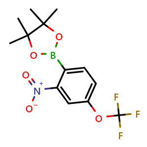 4,4,5,5-Tetramethyl-2-(2-nitro-4-(trifluoromethoxy)phenyl)-1,3,2-dioxaborolane