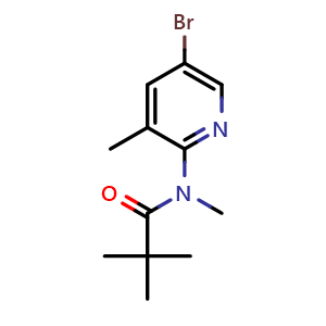 N-(5-Bromo-3-methylpyridin-2-yl)-N-methylpivalamide