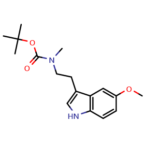 tert-Butyl (2-(5-methoxy-1H-indol-3-yl)ethyl)(methyl)carbamate