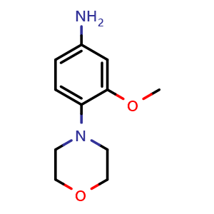 3-Methoxy-4-morpholin-4-ylaniline
