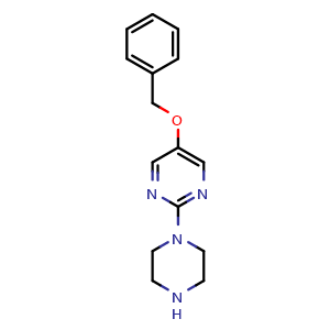 5-(Benzyloxy)-2-(piperazin-1-yl)pyrimidine