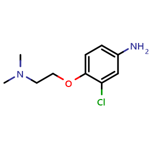 3-Chloro-4-(2-(dimethylamino)ethoxy)aniline