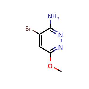 4-Bromo-6-methoxypyridazin-3-amine