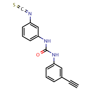 1-(3-ethynylphenyl)-3-(3-isothiocyanatophenyl)urea