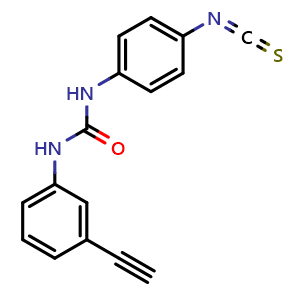 1-(3-Ethynylphenyl)-3-(4-isothiocyanatophenyl)urea