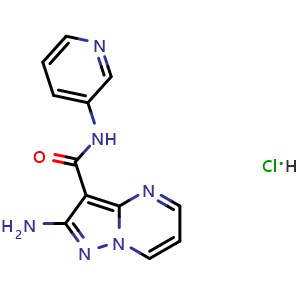 2-Amino-N-(pyridin-3-yl)pyrazolo[1,5-a]pyrimidine-3-carboxamide hydrochloride