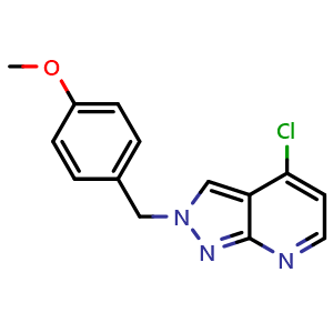 4-Chloro-2-(4-methoxybenzyl)-2H-pyrazolo[3,4-b]pyridine