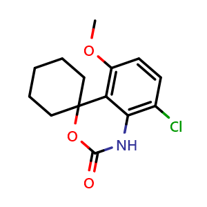 8-Chloro-5-methoxyspiro[benzo[d][1,3]oxazine-4,1'-cyclohexan]-2(1H)-one