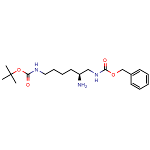 Benzyl tert-butyl (2-aminohexane-1,6-diyl)(S)-dicarbamate