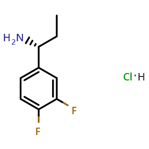 (R)-1-(3,4-Difluorophenyl)propan-1-amine hydrochloride