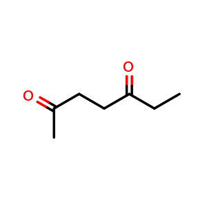 Chemical structure of 2,5-Heptanedione , CAS 1703-51-1, AChemBlock Y233726