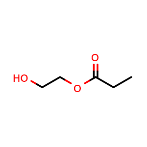 Chemical structure of 2-(Propionyloxy)ethanol , CAS 24567-27-9, AChemBlock Y233736
