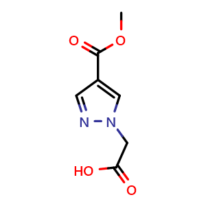 2-(4-(Methoxycarbonyl)-1H-pyrazol-1-yl)acetic acid