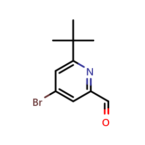 4-Bromo-6-(tert-butyl)picolinaldehyde