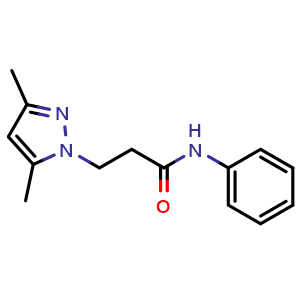 3-(3,5-Dimethyl-1H-pyrazol-1-yl)-N-phenylpropanamide