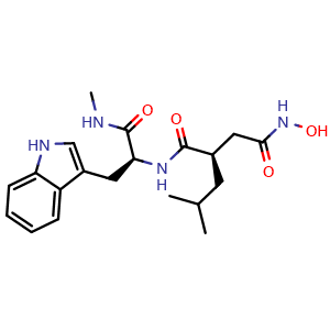 Chemical structure of Ilomastat , CAS 142880-36-2, AChemBlock Y234011