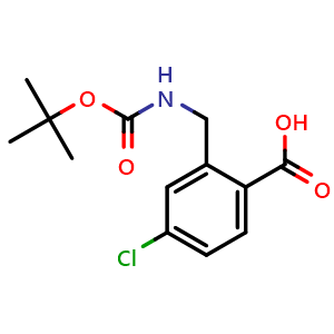 2-(Boc-amino)methyl-4-chloro-benzoic acid