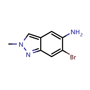6-Bromo-2-methyl-2H-indazol-5-amine