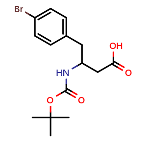 3-(Boc-amino)-4-(4-bromophenyl)-butanoic acid
