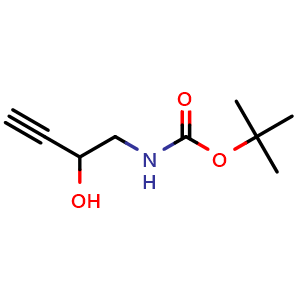 1-(Boc-amino)-3-butyn-2-ol