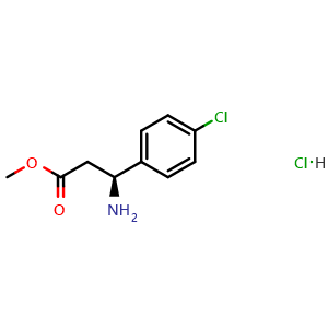 (S)-Methyl 3-amino-3-(4-chlorophenyl)propanoate HCl