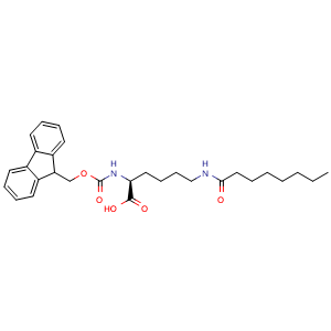 N2-Fmoc-N6-octanoyl-L-lysine