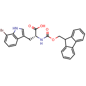 N-Fmoc-7-bromo-D-tryptophan