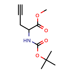 2-(Boc-amino)-4-pentynoic acid methyl ester